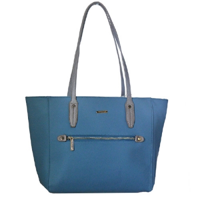 David Jones Faux Leather Handbag CM3304 39254 Blue